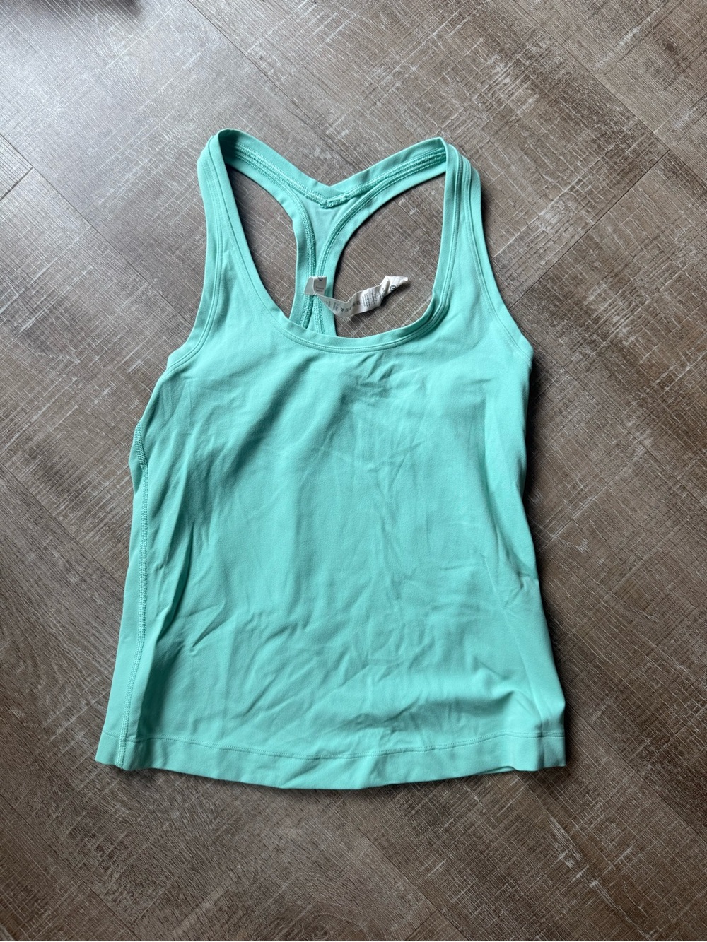 lululemon Mint Green Racerback Crop Tank
